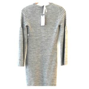 Yaya Aflalo Sample Dress, wool Sweater Dress, Sm